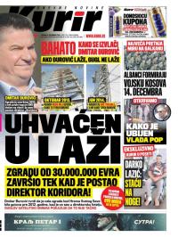Kurir - broj 1735, 4. dec 2018.