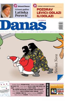 Danas - broj 6667-6670, 31. dec 2015.
