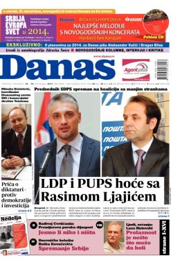 Danas - broj 5934-5935, 28. dec 2013.