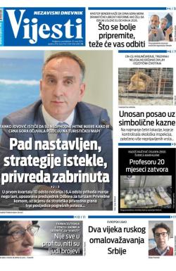 Vijesti - broj 9723, 26. maj 2025.
