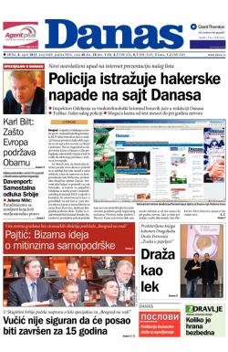Danas - broj 6400, 8. apr 2015.