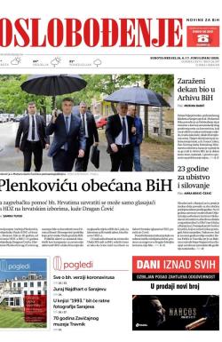 Oslobođenje - broj 26397, 6. jun 2020.