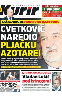 Kurir - broj 3346, 18. jan 2013.