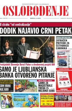 Oslobođenje - broj 24.246, 4. jun 2014.