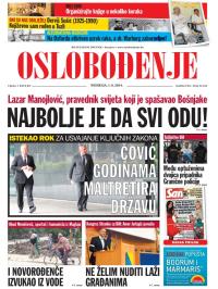 Oslobođenje - broj 24.243, 1. jun 2014.