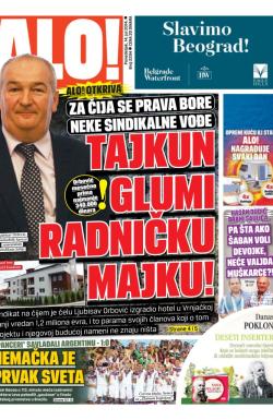 Alo - broj 2294, 14. jul 2014.