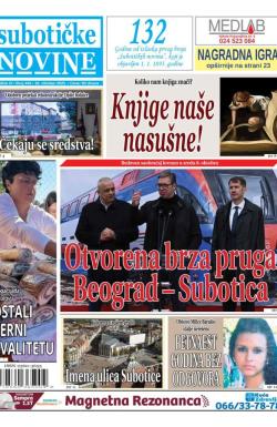 Nove Subotičke novine - broj 443, 10. okt 2025.