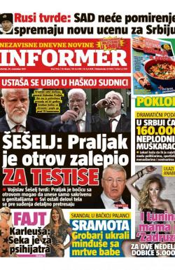 Informer - broj 1706, 30. nov 2017.