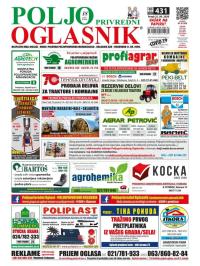 Poljoprivredni Oglasnik - broj 431, 25. sep 2020.