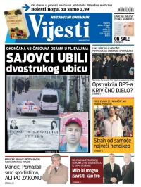 Vijesti - broj 6493, 22. apr 2016.