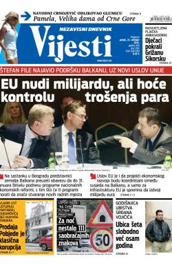 Vijesti - broj 5955, 24. okt 2014.
