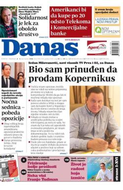 Danas - broj 7740-7741, 8. dec 2018.