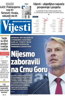 Vijesti - broj 7894, 28. mar 2020.