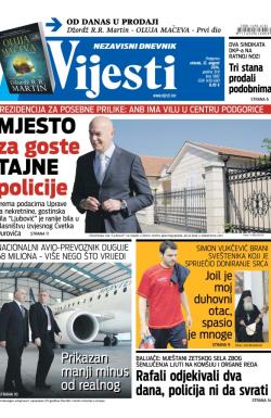 Vijesti - broj 5882, 12. avg 2014.