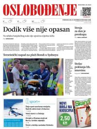 Oslobođenje - broj 28091, 15. dec 2025.