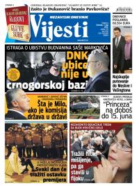Vijesti - broj 6146, 7. maj 2015.