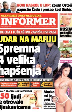 Informer - broj 413, 11. sep 2013.