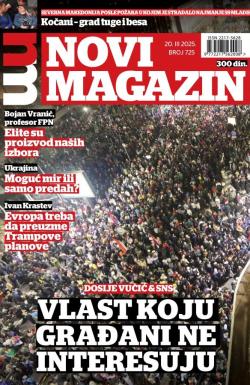 Novi magazin - broj 725, 20. mar 2025.