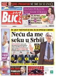 Blic - broj 6770, 17. dec 2015.