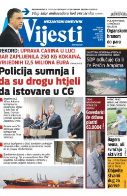 Vijesti - broj 5815, 6. jun 2014.