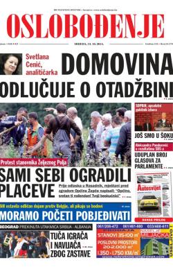 Oslobođenje - broj 24.379, 15. okt 2014.
