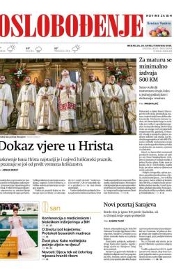 Oslobođenje - broj 26012, 28. apr 2019.