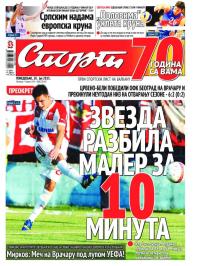 Sport - broj 20682, 20. jul 2015.
