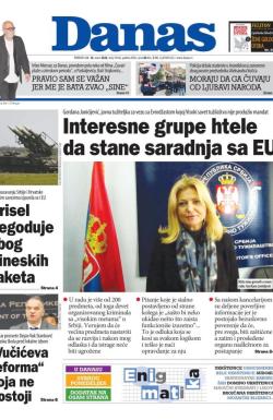 Danas - broj 10166, 16. mar 2026.