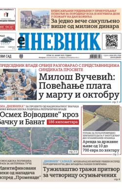 Dnevnik - broj 27958, 10. jan 2025.