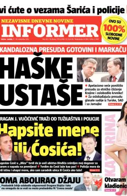 Informer - broj 165, 17. nov 2012.