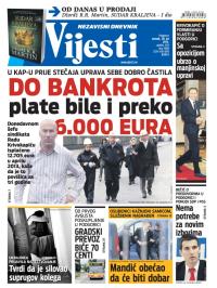 Vijesti - broj 5868, 29. jul 2014.