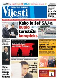 Vijesti - broj 6324, 2. nov 2015.