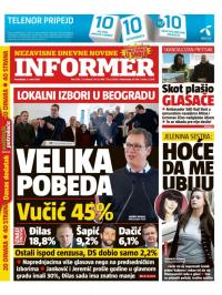 Informer - broj 1783, 5. mar 2018.