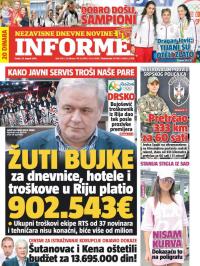 Informer - broj 1315, 24. avg 2016.