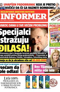 Informer - broj 494, 14. dec 2013.