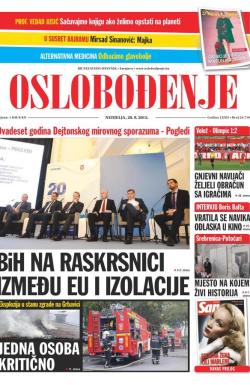 Oslobođenje - broj 24719, 20. sep 2015.