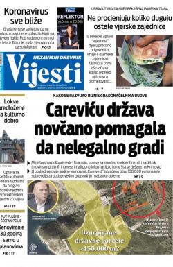 Vijesti - broj 7862, 25. feb 2020.