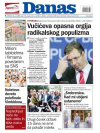 Danas - broj 7955, 11. jul 2019.