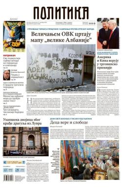 Politika - broj 40193, 27. okt 2025.