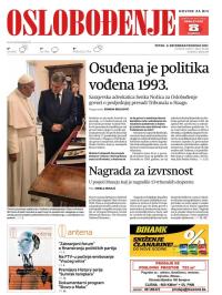 Oslobođenje - broj 25516, 8. dec 2017.