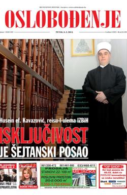 Oslobođenje - broj 24.493, 6. feb 2015.