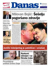 Danas - broj 6406, 14. apr 2015.
