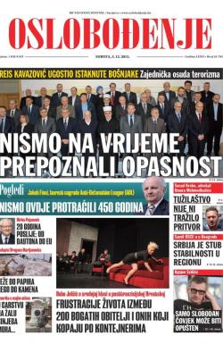 Oslobođenje - broj 24.795, 5. dec 2015.