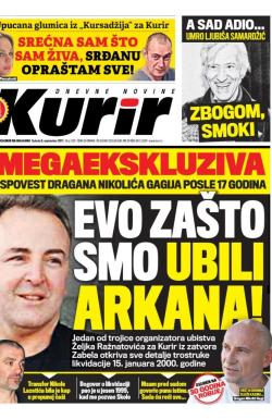 Kurir - broj 1291, 9. sep 2017.