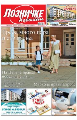 Lozničke novosti - broj 910, 22. avg 2025.