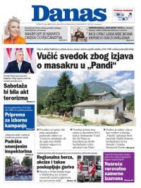 Danas - broj 9394, 31. avg 2023.
