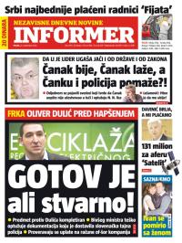 Informer - broj 119, 25. sep 2012.