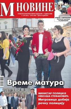 M Novine, Sr. Mitrovica - broj 859, 6. jun 2018.