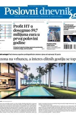 Poslovni Dnevnik - broj 5142, 26. jul 2024.