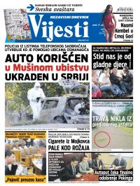 Vijesti - broj 5920, 19. sep 2014.